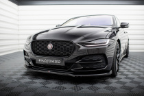 Jaguar XE X760 Facelift 2019+ Frontläpp / Frontsplitter V.1 Maxton Design